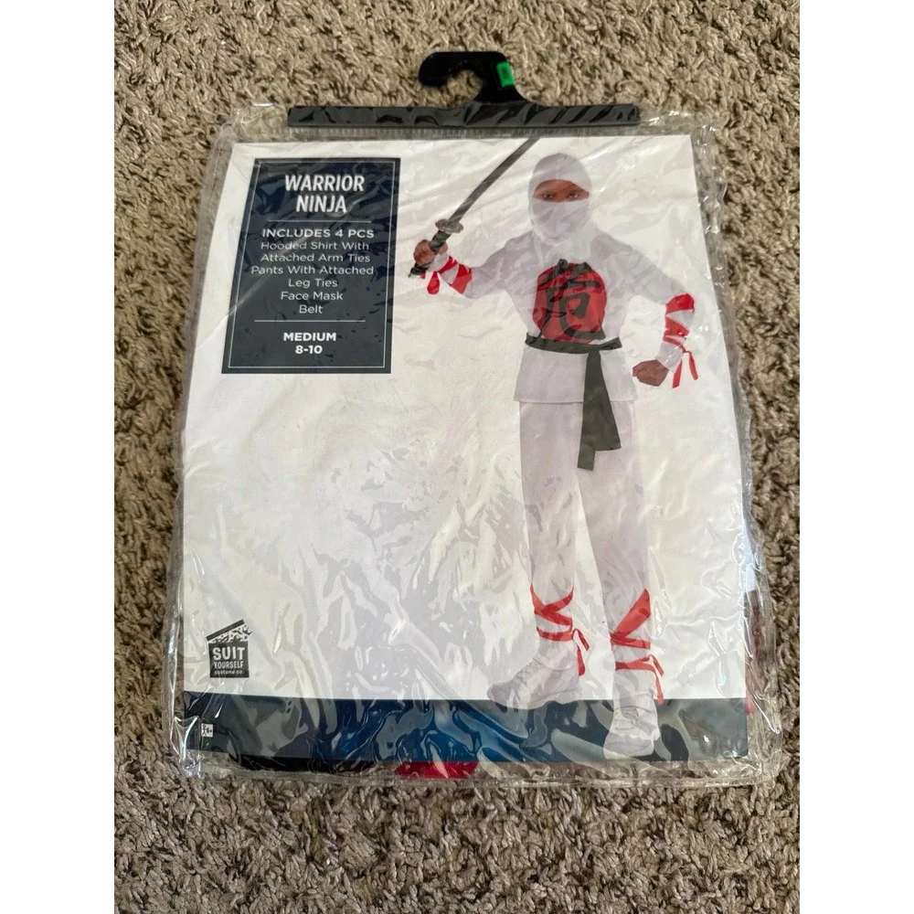 Suit Yourself Warrior Ninja‎ Size Medium 8-10